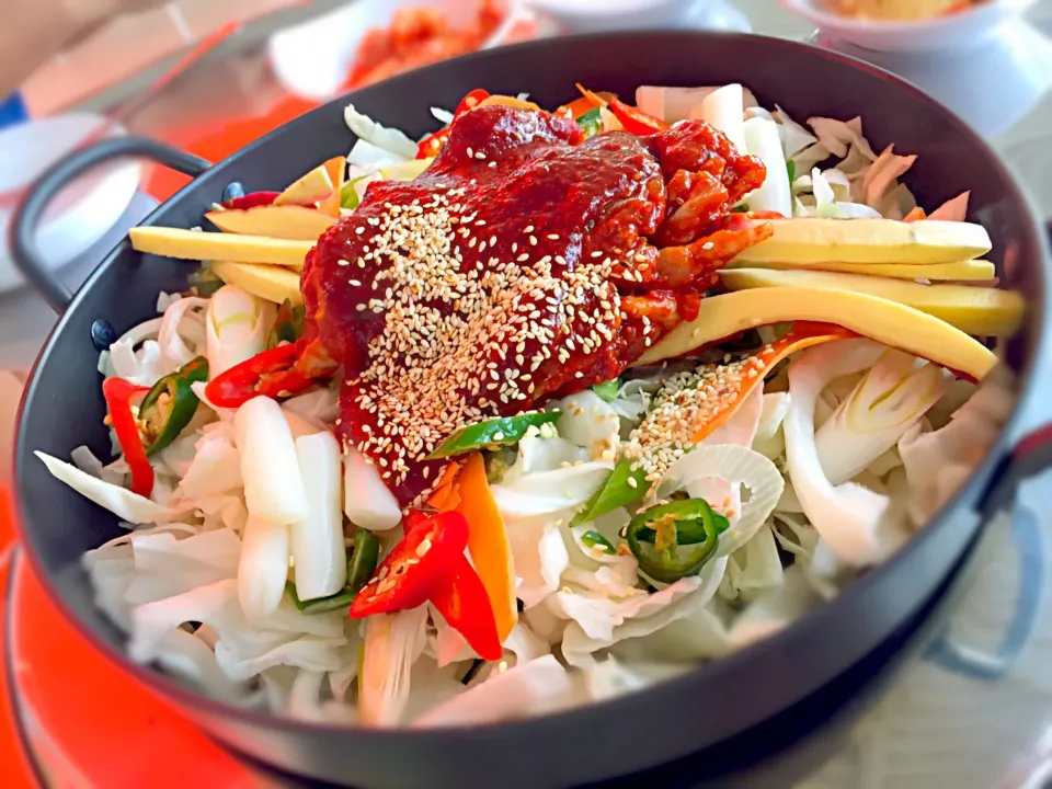 Snapdishの料理写真:Korean Dalgalbi BBQ|dawn ngさん