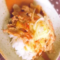 Snapdishの料理写真:豚肉の塩辛のカフェ風ごはん🌟|ろっちゃん🍀さん