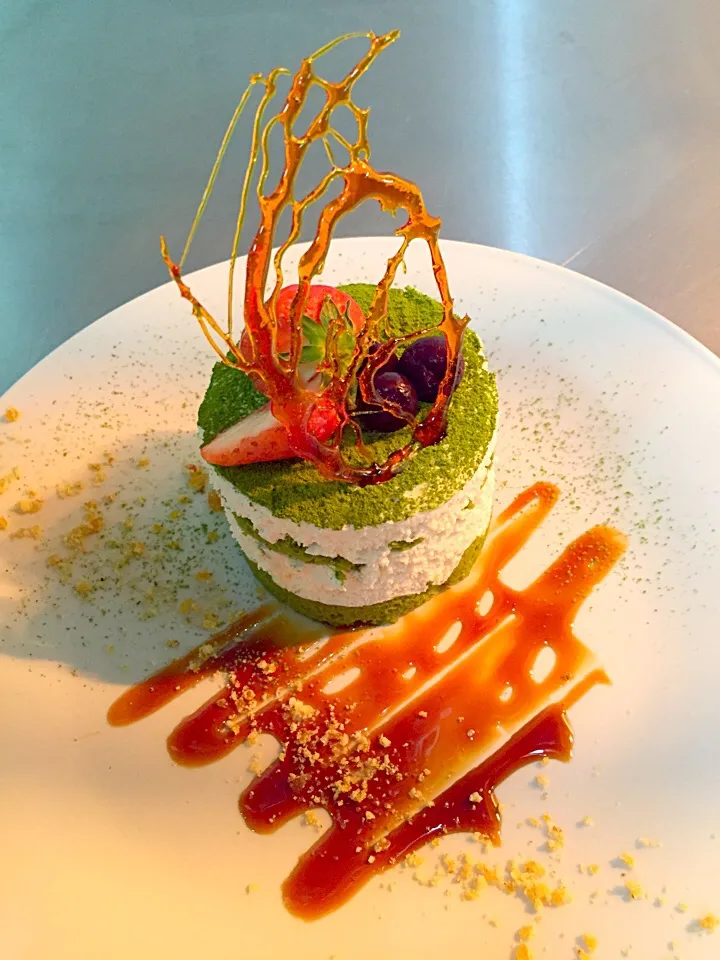 Green tea tiramisu|Michael Kohlさん