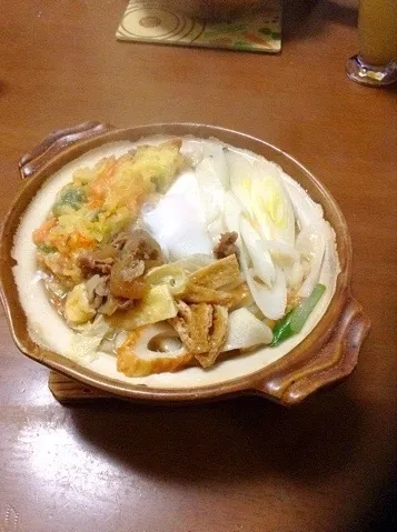 Snapdishの料理写真:鍋焼きうどん|KAZU.Tさん