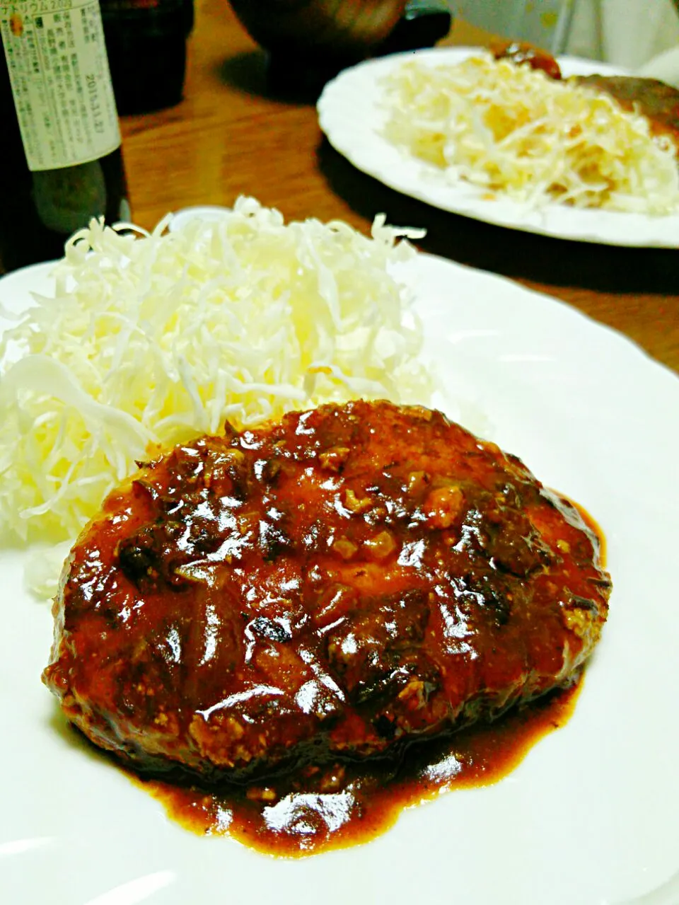 豆腐ハンバーグ🍴デミソースで。|ちはるさん