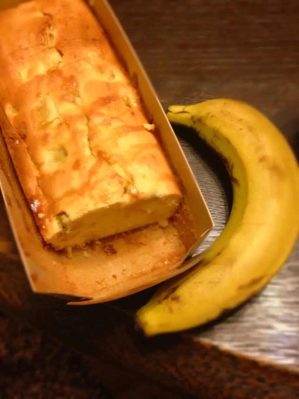 ふんわりバナナのケーキ🍌|ゆっちぃーさん