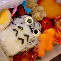 トトロもどき弁当|ひいさん