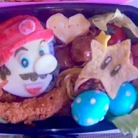 Snapdishの料理写真:マリオキャラ弁❤️|5mamさん