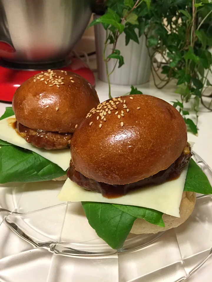 照り焼きハンバーガー🍔|みなさん