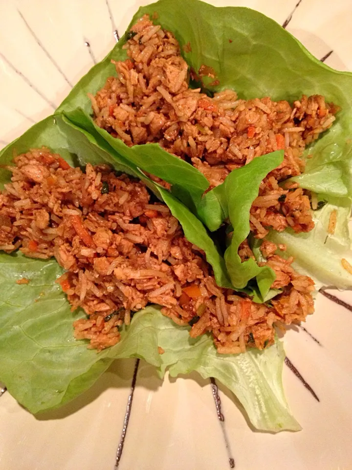 Chicken lettuce wraps|Megan bさん