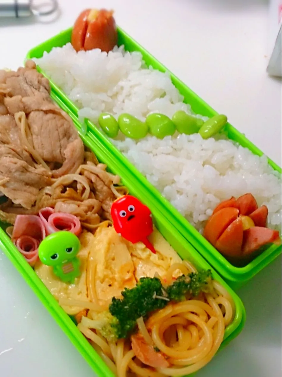 Snapdishの料理写真:今日の旦那様お弁当。|Reikoさん