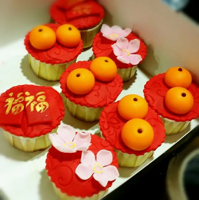 cupcakes for cny...|princessjoさん