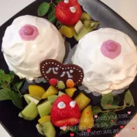 Snapdishの料理写真:バレンタイン❤︎ケーキ(*´艸｀*)