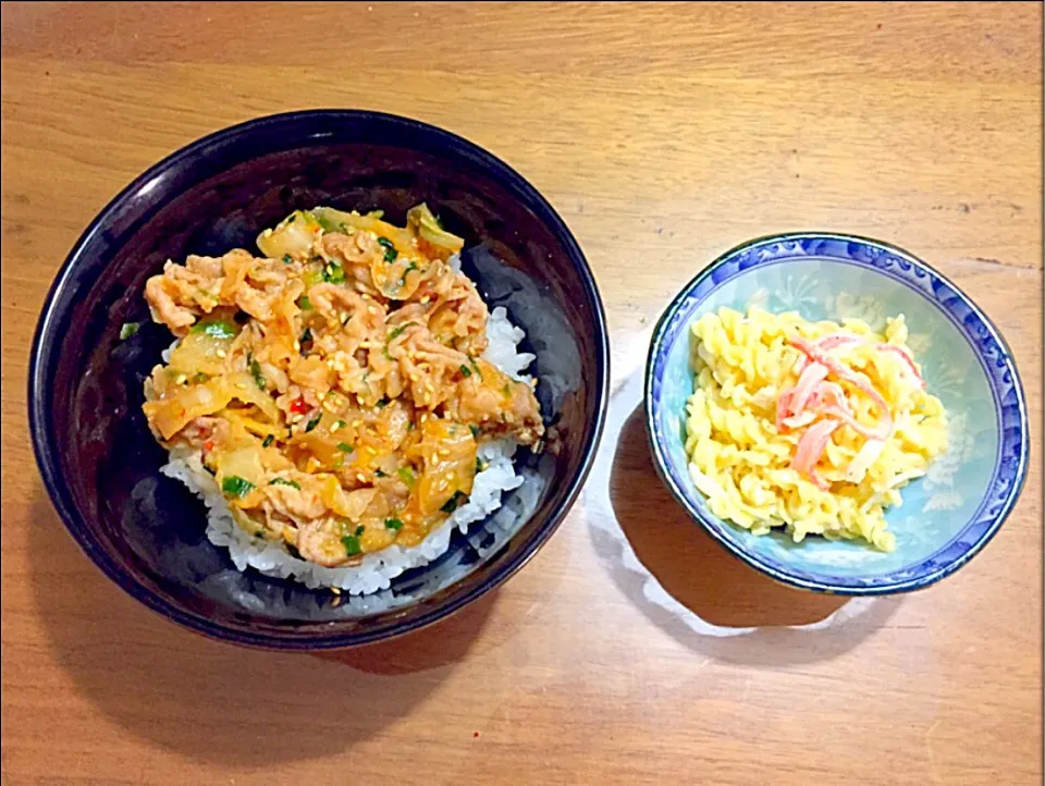 豚バラ辛味噌丼|ゆったんさん