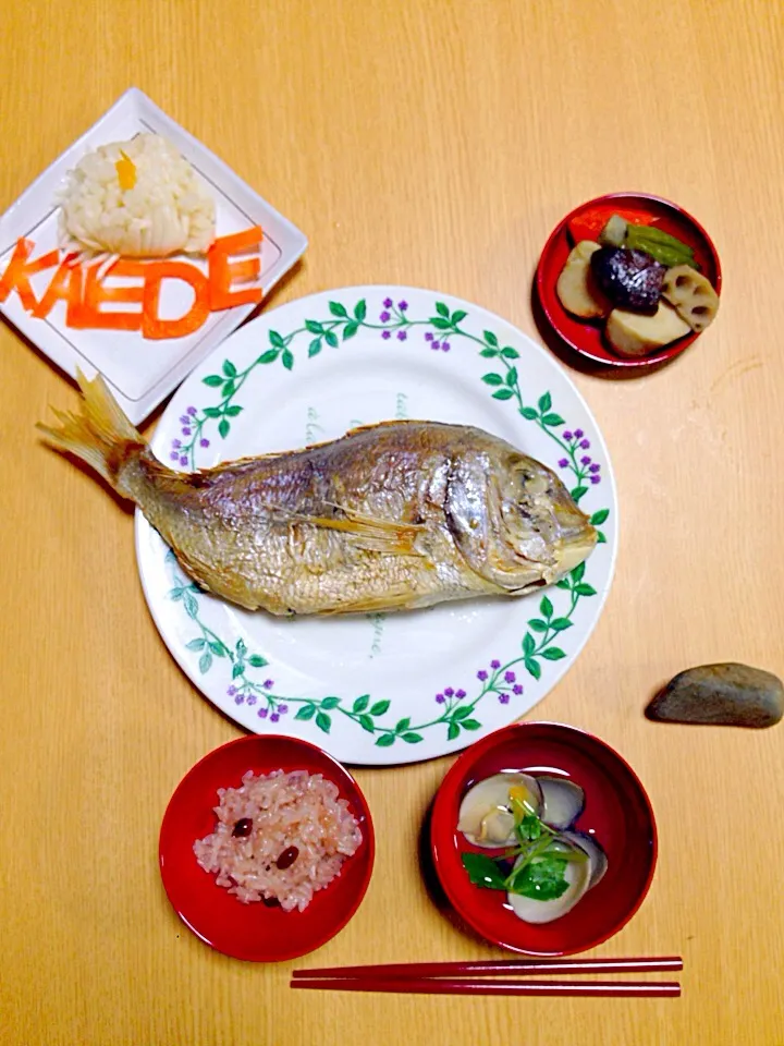 Snapdishの料理写真:お食い初め|ぽんぽこさん