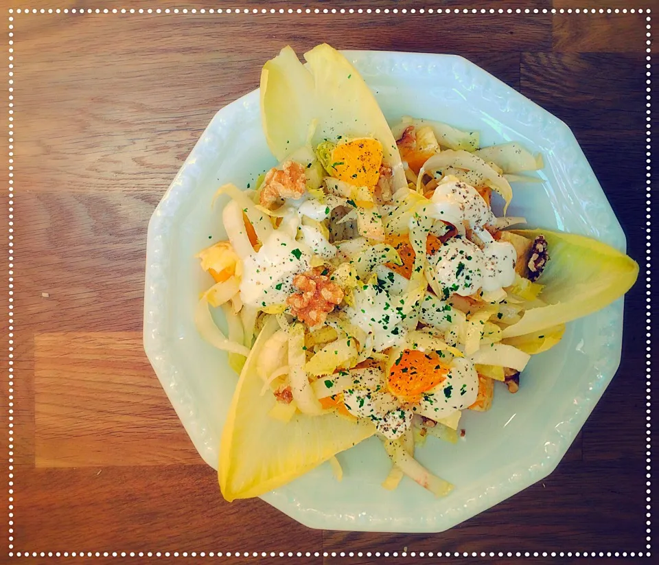 chicory orange salad|CatzeMDさん