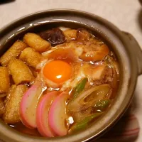 Snapdishの料理写真:みそ煮込みうどん♪|しずかちゃんさん