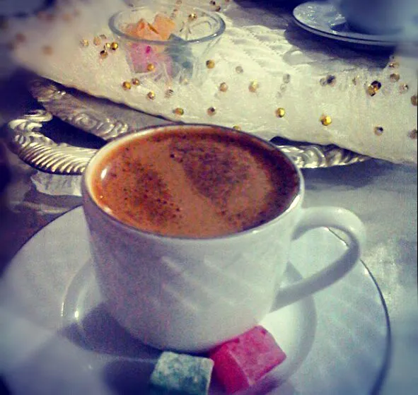 Snapdishの料理写真:#Turkishcoffee #turkishdelight #yummy|busra aktasさん