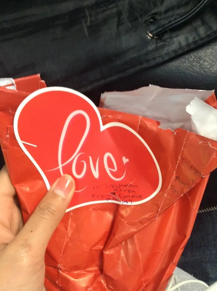 Snapdishの料理写真:Candy in valentine day|khunlychean@yahoo.comさん