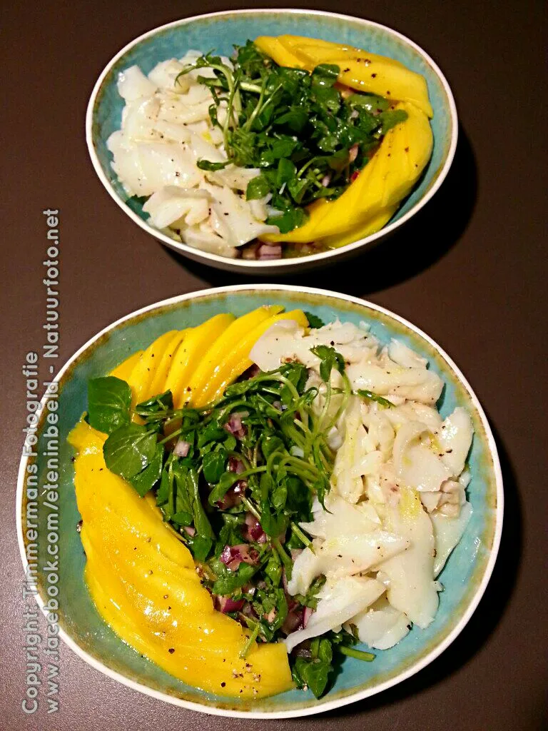 Mango-Fish(skrei) salad|Frank&Jolanda - Eteninbeeldさん