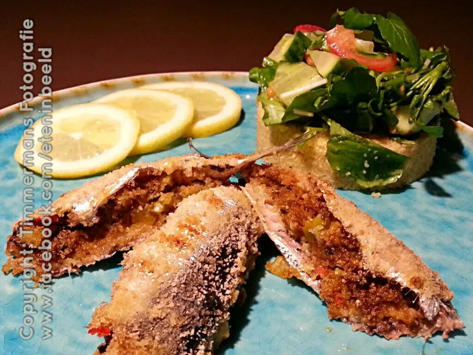 Sardines stuffed with chermoula|Frank&Jolanda - Eteninbeeldさん