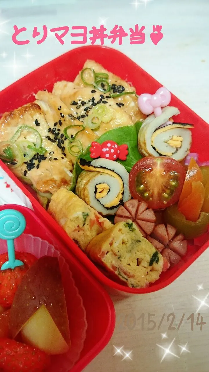 娘ちゃんのお弁当❤|Naoさん