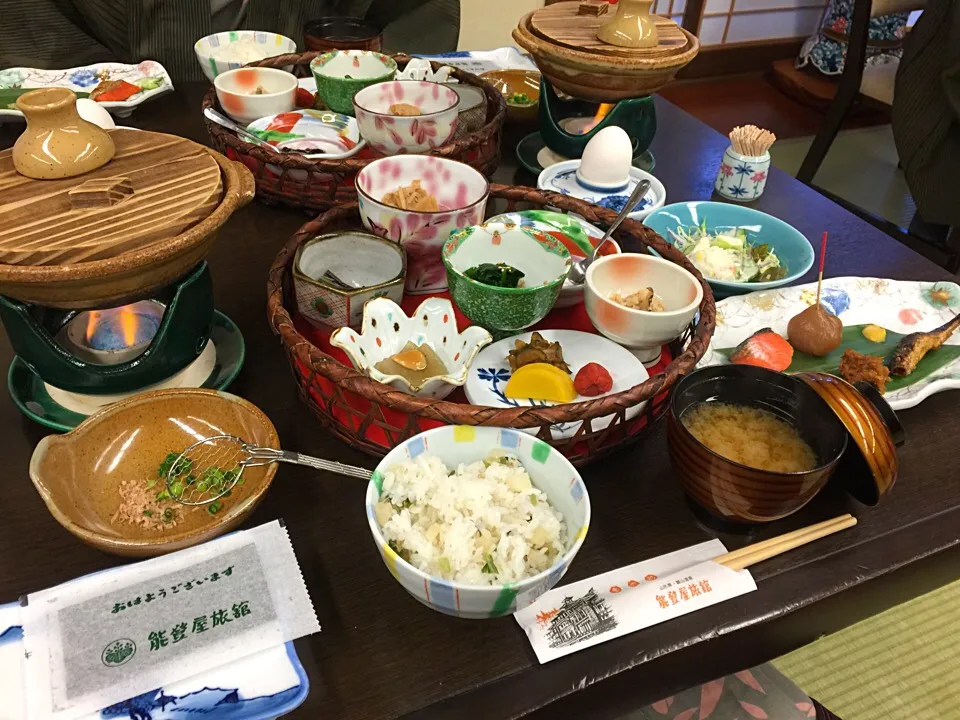 【銀山温泉 能登屋旅館】朝ごはん|hiroさん