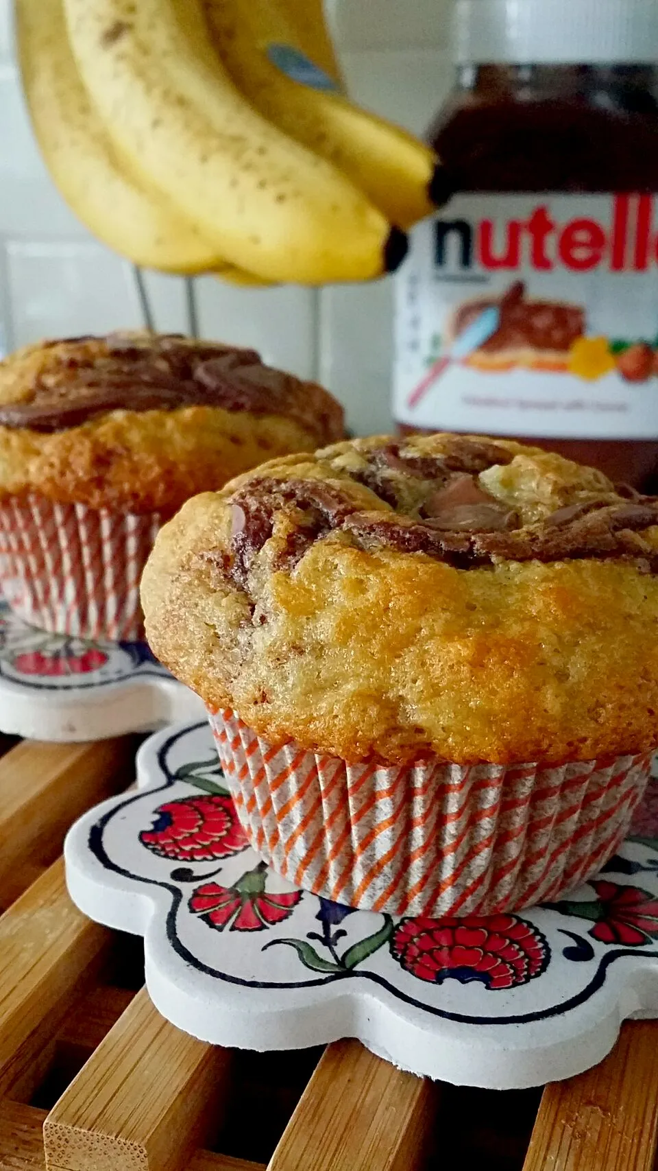 banana nutella muffin|Majette LAさん