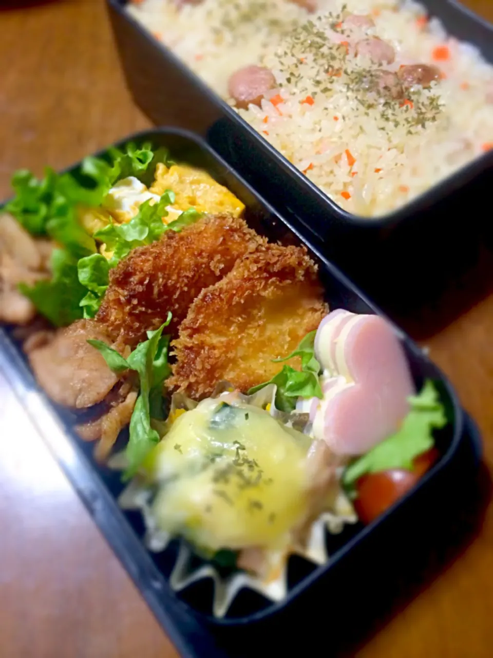 2/14旦那様のお弁当|momoichiさん