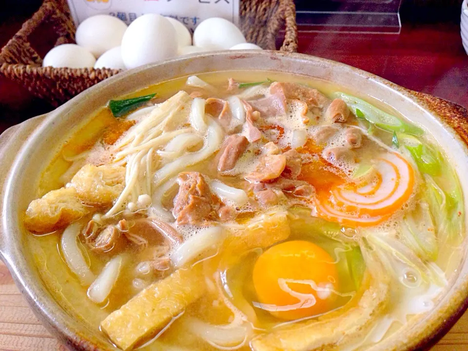 もつ煮込みうどん|タカムーさん