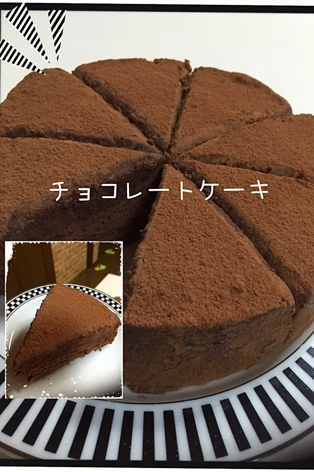 またまた作っちゃいました😆チョコケーキ♡|✰︎miyu✰︎さん