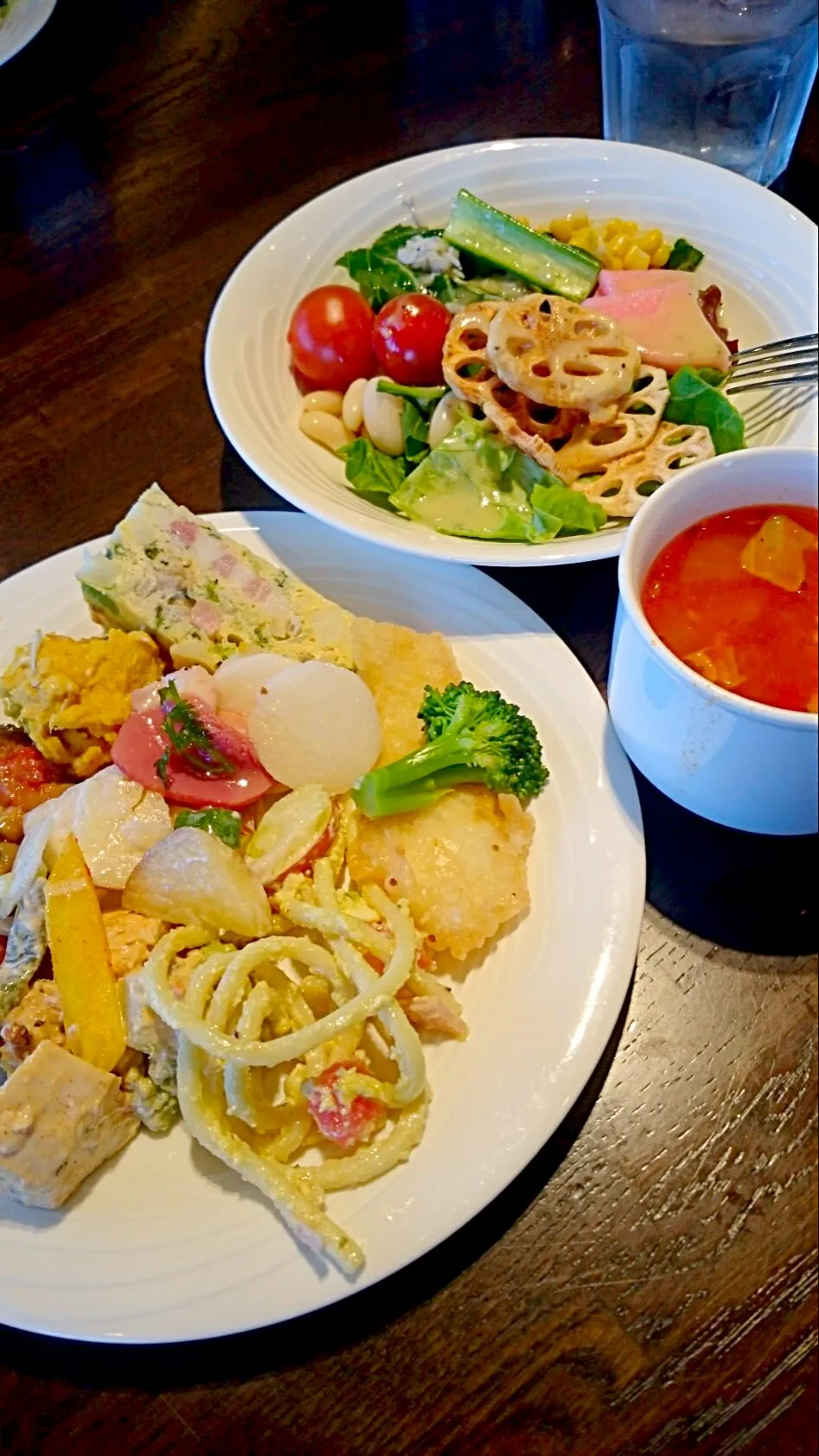 前菜ビュッフェランチ|めぐまげさん