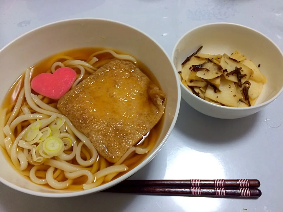 きつねうどん|且さん