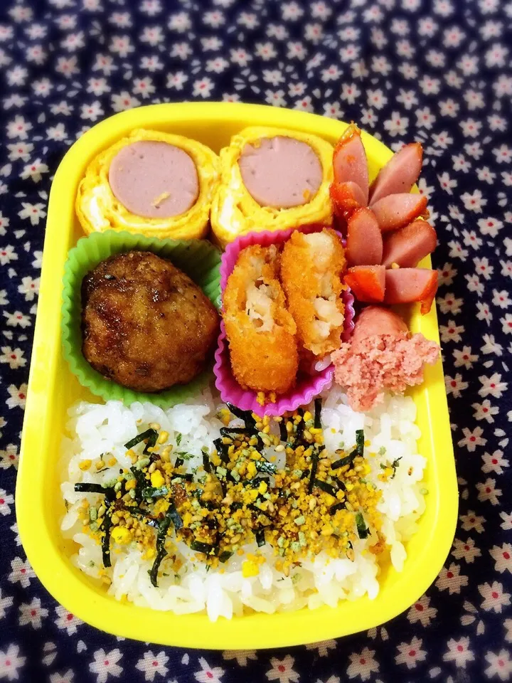 Snapdishの料理写真:2/14三女部活弁当(テニス)|marinaさん