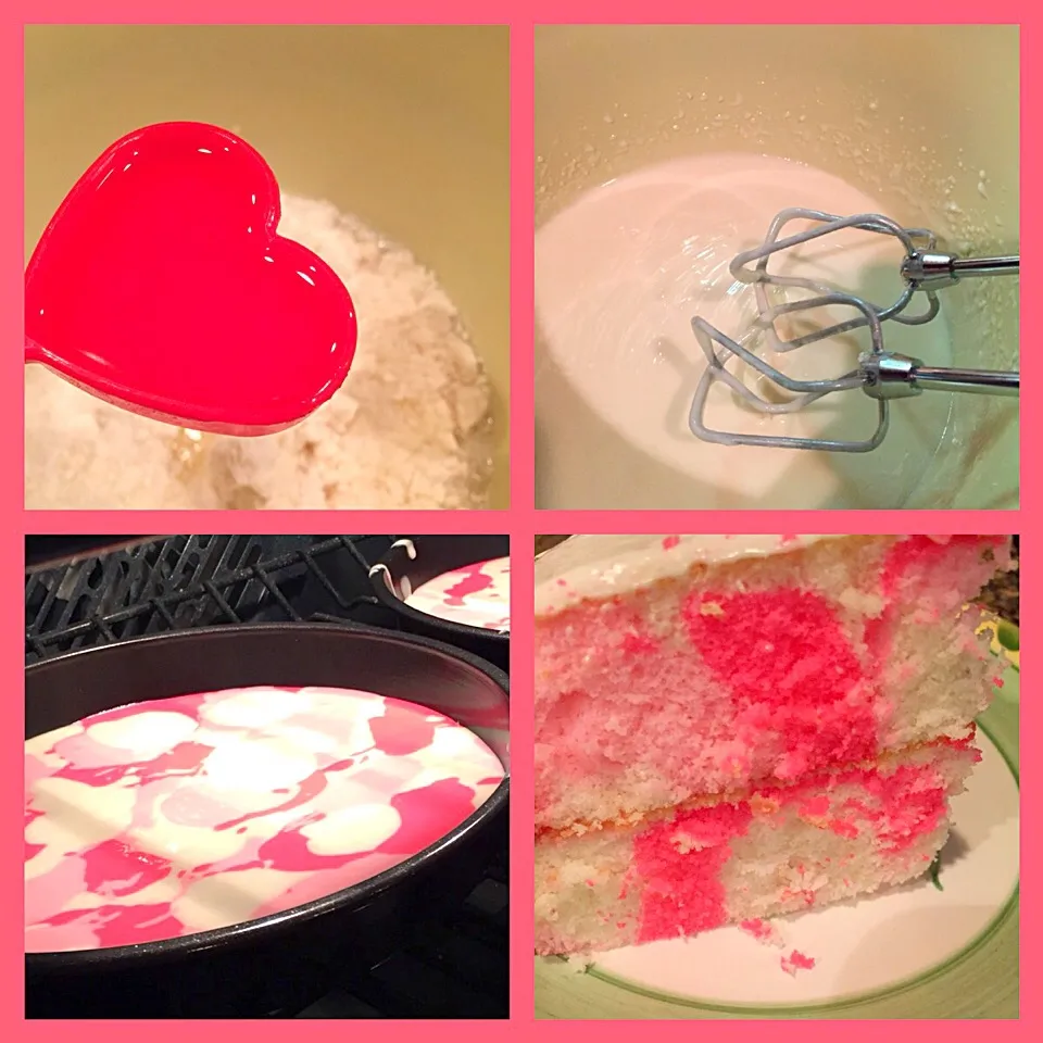 Pink Camouflage Cake|kindra simmonsさん