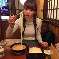 Snapdishの料理写真:月とろうどん|お料理初心者さん