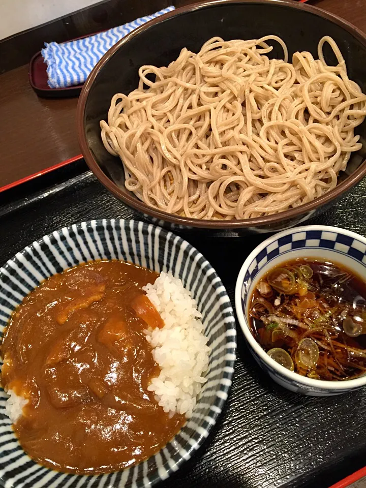 もりそば+ミニカレー丼|T. Wonderさん