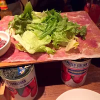 Snapdishの料理写真:生ハムてんこ盛り‼︎ @上野 DI PUNTO|ともさん