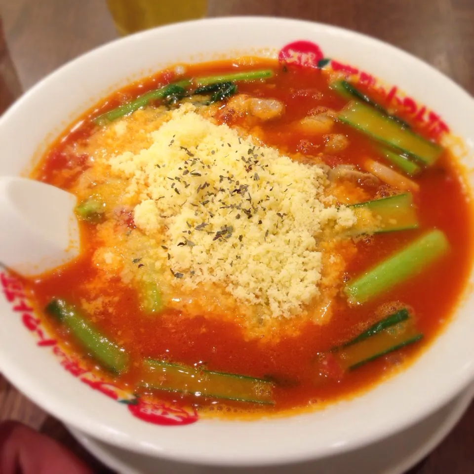 Snapdishの料理写真:太陽のトマト麺|Chihiro  Kuniiさん