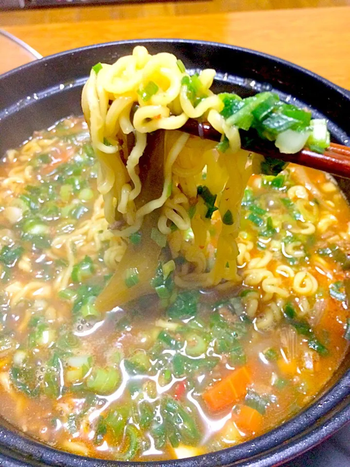 麻婆拉麺 ネギダクで😋|風流料理人さん