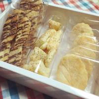 プティ・フール・セック〜3種のパイ〜今日はお料理教室でバレンタイン用のお菓子を♡