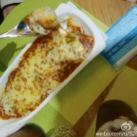 Snapdishの料理写真:西班牙肉酱焗饭|渣了吧唧さん