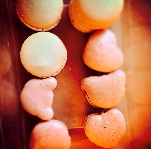 Homemade macaroons for valentine|goabbyyさん