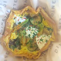 Zucchini frittata|hachy mendezさん