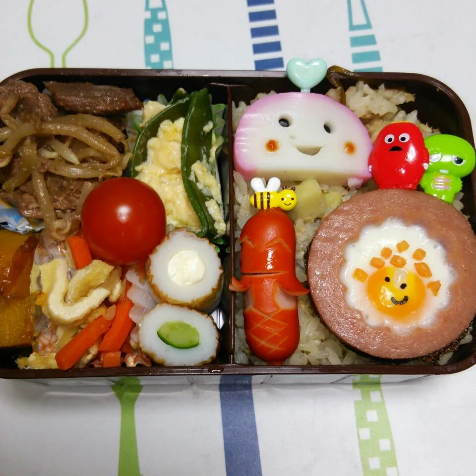 Snapdishの料理写真:2月15日　高校生女子弁当|クッキングおやぢさん