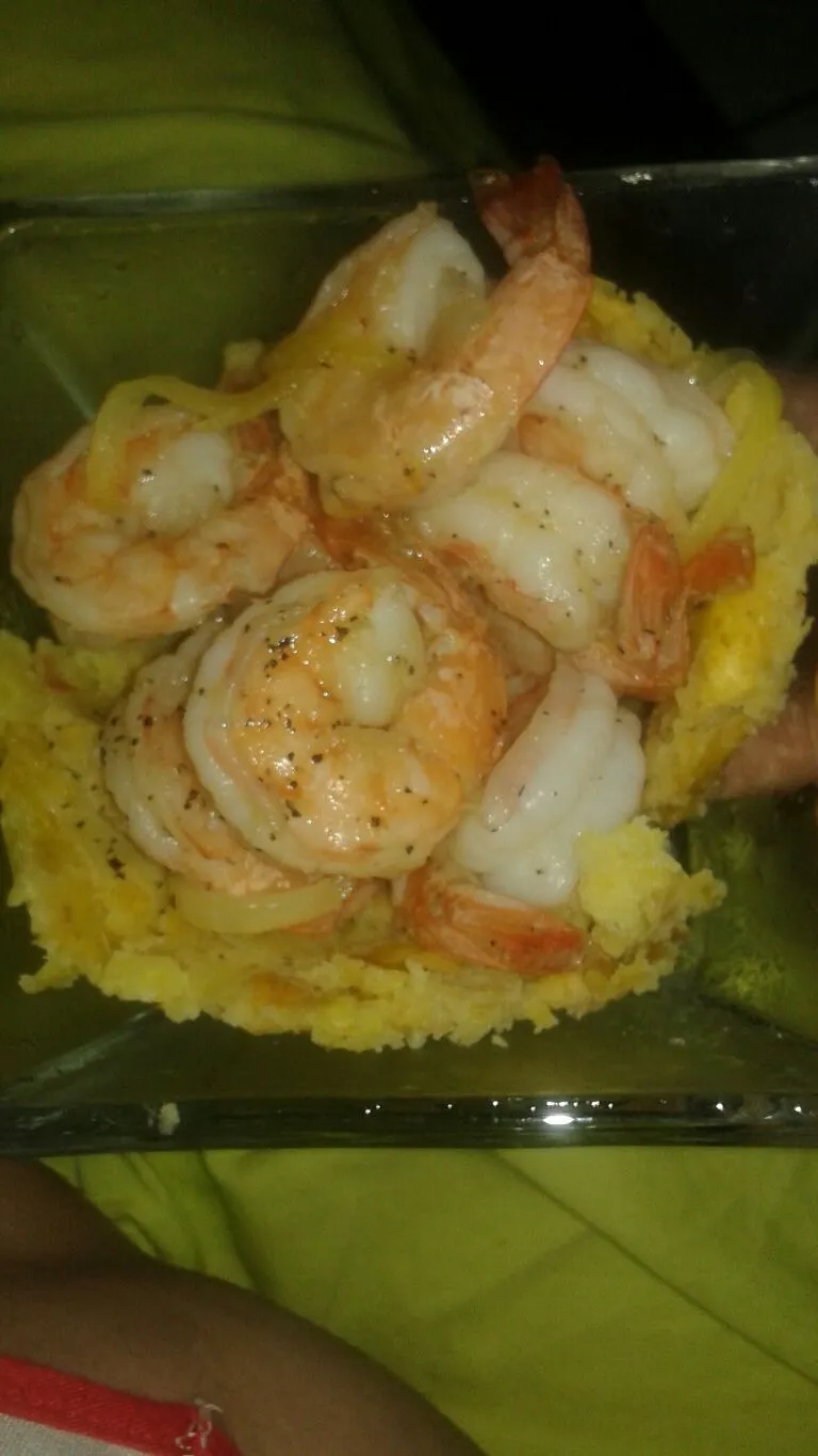 camarones con mofongo #PuertoRicofood|kriiizztalさん