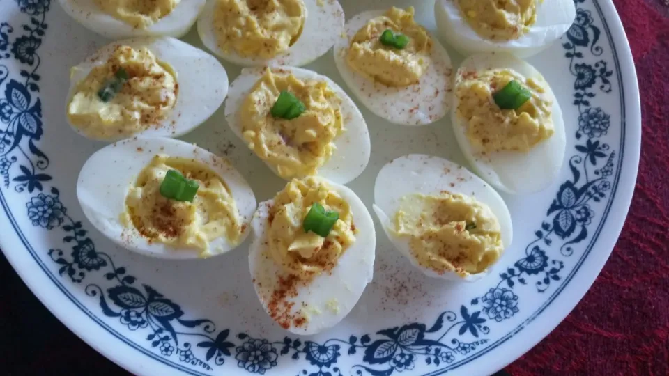 Deviled eggs!!! inspired by Honeysuckle catering|Anellysさん