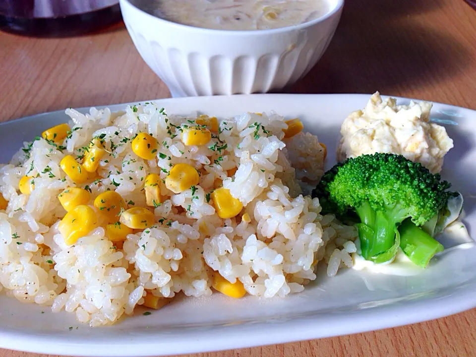 朝ごはん 白菜スープちと失敗|こんこんさん