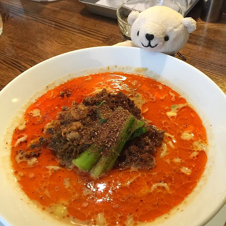 湯島 阿吽の汁あり担担麺。山椒ラブ♪|リュカさん