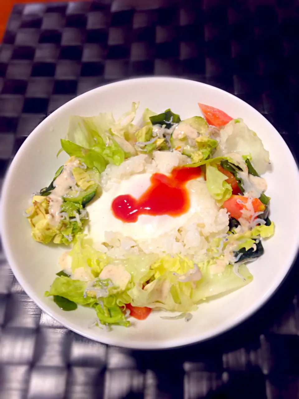 アボカドサラダご飯🍚|マニラ男さん