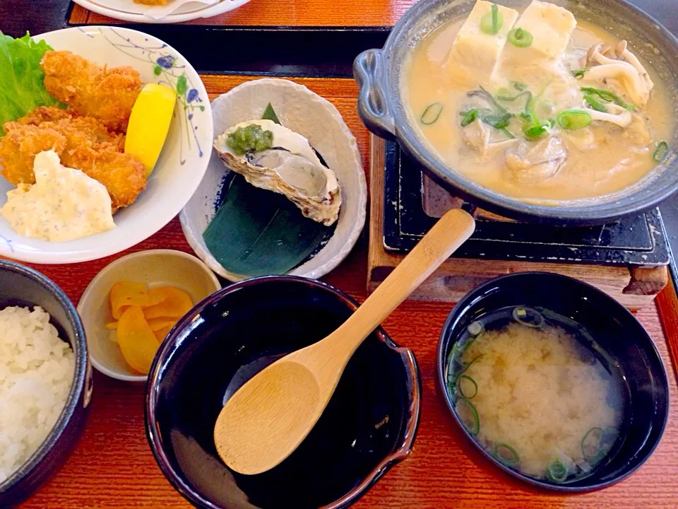 牡蠣定食|ちゃみこさん