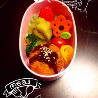 Snapdishの料理写真:幼稚園指定・オカズだけのお弁当|Konomi  Kataseさん