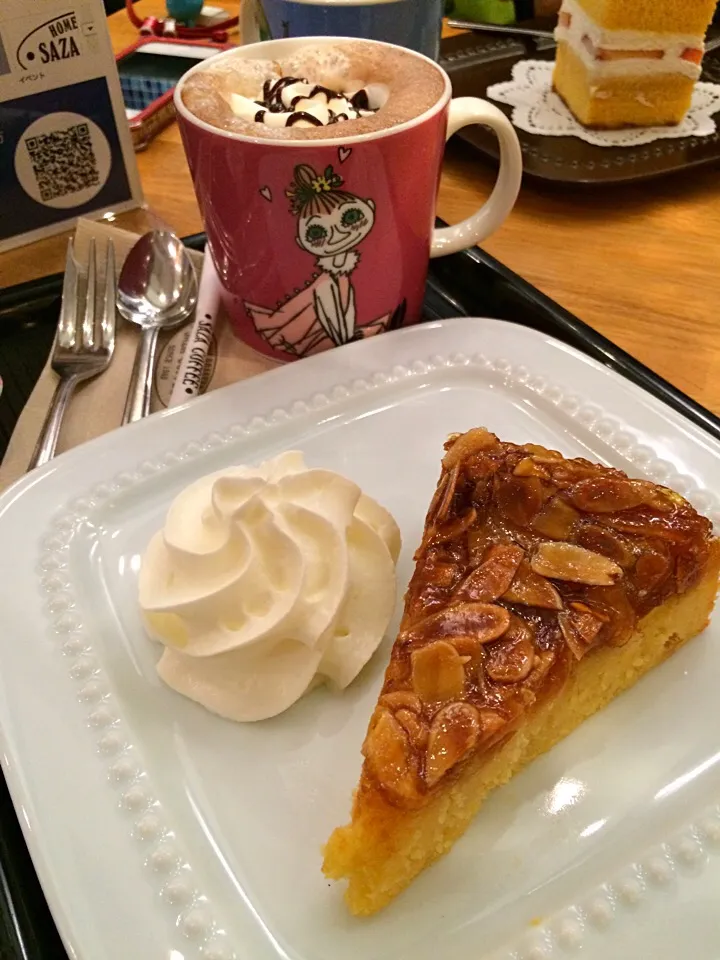 ケーキとカフェモカ|ふくながさん