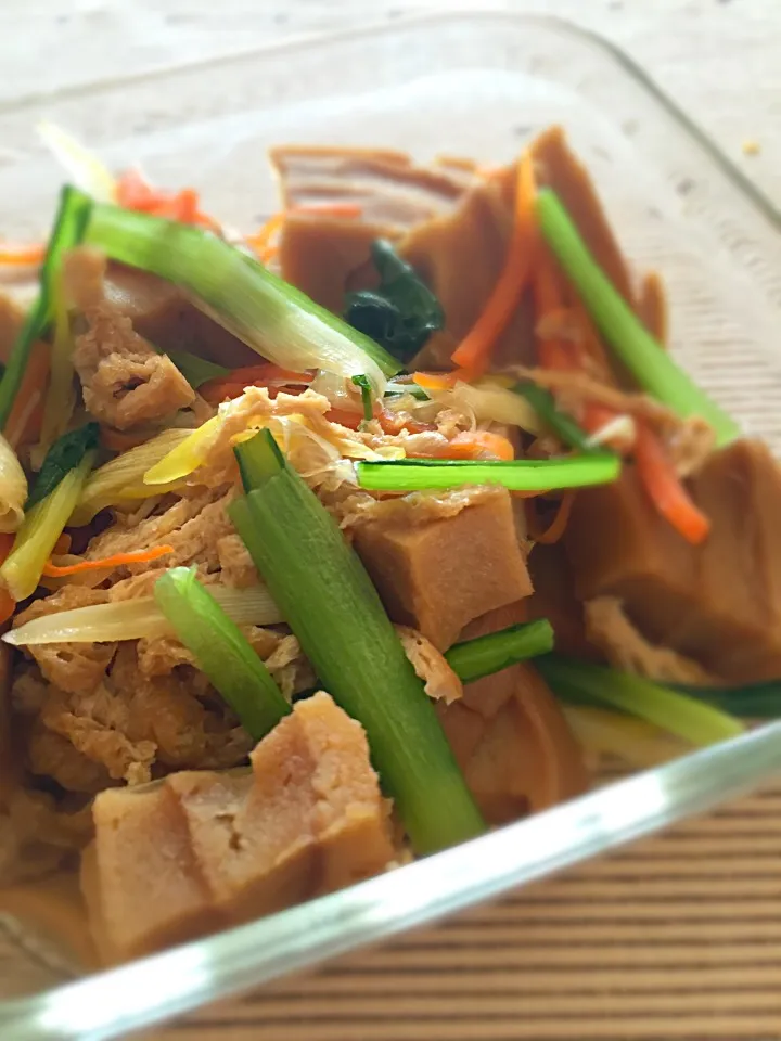 車麩の煮物。味付けはすき焼きのタレ|Kazumi Kohdaさん